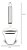 Cortador Fatiador Raspador Plaina Para Queijo 23 cm Brinox - Imagem 2