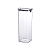 Pote Porta Mantimento com Trava Tampa Transparente Lock Coza - Imagem 8