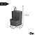 Dispenser Porta Detergente Compacto 500 ml Trium Ou - Imagem 9