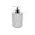 Dispenser Porta Sabonete Líquido Groove 400 ml Banheiro Pia Ou - Imagem 3
