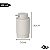 Porta Sabonete Líquido Dispenser 300 ml Dorica Banheiro Pia Ou - Imagem 13