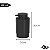 Porta Sabonete Líquido Dispenser 300 ml Dorica Banheiro Pia Ou - Imagem 7