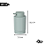 Porta Sabonete Líquido Dispenser 300 ml Dorica Banheiro Pia Ou - Imagem 9