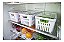 Organizador de Geladeira Frutas Ovos Legumes com Cesto Ou - Imagem 2