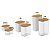 Kit 6 Potes Herméticos Retangular Porta Mantimento Keep Ou - Imagem 2