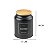 Kit 4 Latas Sense com Tampa de Bambu Biscoito Açúcar Café - Imagem 6