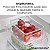 Kit 4 Organizadores De Geladeira Verduras Legumes 2,2L e 5L - Imagem 5
