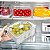 Kit 4 Organizadores De Geladeira Verduras Legumes 2,2L e 5L - Imagem 1