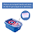 Kit Lanchinho Pote Mini Marmita Mini Shakeira 320 ml Infantil Super Heróis Plasútil - Imagem 9