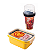 Kit Lanchinho Pote Mini Marmita Mini Shakeira 320 ml Infantil Super Heróis Plasútil - Imagem 12