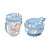 Kit Caneca 330 ml e Pote De Papinha Com Amassador Bebe Infantil Plasútil - Imagem 18