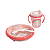 Kit Alimentação Prato Térmico + Canequinha 330Ml Com Alça Infantil Plasútil - Imagem 11