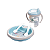 Kit Alimentação Prato Térmico + Canequinha 330Ml Com Alça Infantil Plasútil - Imagem 16