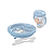 Kit Alimentação Prato Térmico + Canequinha 330Ml Com Alça Infantil Plasútil - Imagem 18