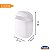 Kit De Banheiro Dispenser 420 Ml Escova Algodão Lixeira 9,3L - Imagem 7