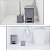 Conjunto De Banheiro Completo 9 Peças Organização Lavabo - Imagem 6