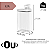 Dispenser Sabão Amaciante Alvejante Lavanderia Flow 1,5l/2,3L Ou - Imagem 7