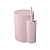 Kit lixeira tampa de 5L e Escova sanitária serene - COZA - Imagem 1