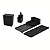 Kit cozinha completo Escorredor + Porta detergente + Lixeira - COZA - Imagem 7