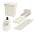 Kit cozinha completo Escorredor + Porta detergente + Lixeira - COZA - Imagem 9