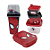 Kit Lancheira Infantil Sanduicheira Pote Mini Shakeira 320ml - Imagem 1