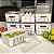 Kit Organizador Multiuso Clear Fresh 8pçs Cozinha Geladeira - Imagem 3