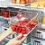 Organizador Clear Fresh com Tampa 2,2 Litros - Imagem 1