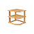 Prateleira Organizador Tripla Keep Bambu - Ou - Imagem 3