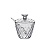 Açucareiro Meleira C/ Colher Glamour 330ml - Plasútil - Imagem 3