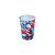 Copo Infantil Super Herói Princesas 320ml - Plasútil Vários Modelos - Imagem 7