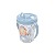 Copo Caneca Com Alça e Tampa Vários Modelos Infantil Baby 330ml - Imagem 11
