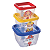 Kit Marmita Infantil Sanduicheira Pote Connect e Shakeira - Imagem 4