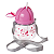 Garrafa Com Tampa e Orelha Infantil Canudo Silicone Disney - Imagem 7