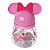 Garrafa Com Tampa e Orelha Infantil Canudo Silicone Disney - Imagem 1