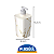 Kit Banheiro 2 Peças Porta Sabonete+Porta Escova Lavabo Dec - Imagem 5