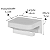 Kit Completo Para Banheiro Lixeira Dispenser Difusor Aura Ou - Imagem 6