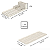 Kit Escorredor Com Tapete Lixeira 4,7l Dispenser Organizador - Imagem 4