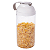 Organizador de Mantimentos Plug Com Sobretampa Flip 1,6L - Imagem 3