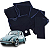 Forração Fusca Carpete Do Assoalho Azul Marinho Kit 11 Peças - Imagem 1
