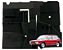 Forração Assoalho Brasilia Carpete Luxo Corte Original VW PRETO - Imagem 5