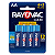 Pilha Alcalina Rayovac AA cartela com 6 Pilhas - Imagem 1