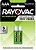 Pilha Recarregável Econômica Rayovac AAA  600MAH 2 Pilhas - Imagem 1