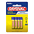 Pilha Zinco Rayovac AAA palito Cartela com 4 Pilhas - Imagem 1