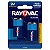 Bateria Alcalina Rayovac 9V Cartela com 2 Baterias - Imagem 1