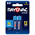 Pilhas Alcalinas Pequena Rayovac AA Cartela com 2 Pilhas - Imagem 1