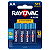 Pilha Alcalina Rayovac AA - 5 +1 - Imagem 1
