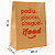 Kit 50 Saco de Papel Kraft Ifood – 33x28x17,5 cm - Imagem 5