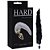 Plug Anal Metal Cor Onix Com Rabo Preto Hard - Imagem 1