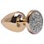 Plug Less P Abs Dourado Pedra Cravejada Hard - Imagem 3