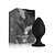 Plug Anal em Silicone Go Play Gui Pequeno Preto - 6 cm x 3 cm - Imagem 1